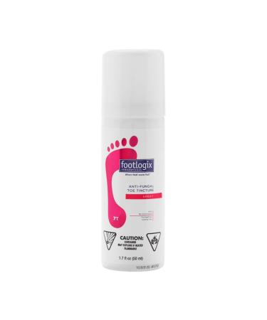 FOOTLOGIX Anti-Fungal Toe Tincture Spray, 1.7 Fl Oz (Pack of 1)