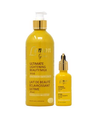 Lemon Glow Lotion Combo-1 (Lotion 16.8oz + Serum 1.66oz)