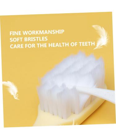 Mobestech 4-Piece Soft Cotton Toothbrush Set Wide Box Gentle Fur for Men | International Shipping - Buy Online on GoSupps.com