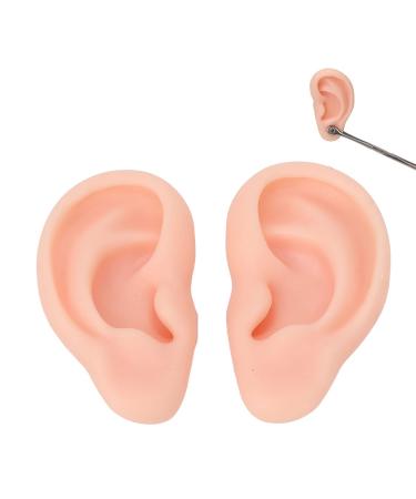 Realistic Silicone Ear Model - Soft Flexible Pair for Comfortable Training & Simulation - Ideal for Professional Use - Buy Online on GoSupps.com