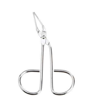 FOMIYES Professional Tweezers Lash Kits Man Suits for Men Eyebrow Straight Tip Tweezers Clip Stainless Steel Eyebrow Tweezer Eyebrow Tweezers Professional Double Knife Tweezers Handle Set