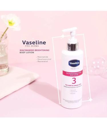 Vaseline Pro Derma 3 Brightening Body Lotion - 250ml for Dull & Uneven Skin - Glow & Hydrate International Shipping - Buy Online on GoSupps.com