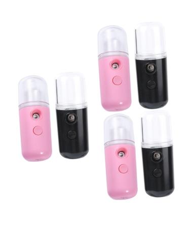 Hemoton 6 Pcs Spray Hydrating Apparatus Facial Cleaner Black Humidifier Spa Cleaner Spray Humidifier Plastic