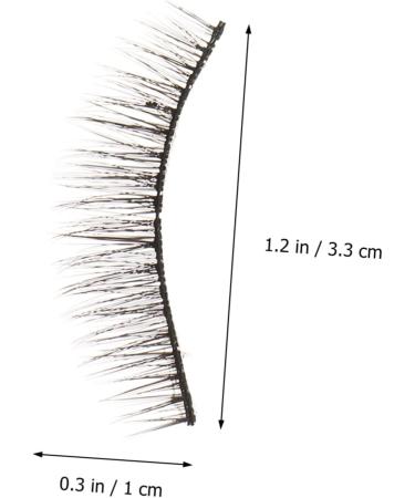 Beaupretty 15 Pairs Short False Eyelashes Long Eyelashes Makeup Eyelashes Handmade Eyelashes Fake Eyelash Polymer Clay Charms for Nails Makeup Lash Curly Artificial Fiber 3d Extend - Buy Online on GoSupps.com