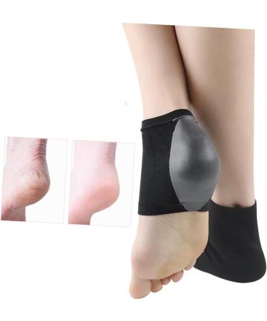 Healeved 2 Pairs Lotion Socks Plantar Socks Heel Care Socks Breathable Heel Socks Dry Cracked Heel Socks Metal Nail File Spa Socks Heel Shock Anti-Crack Protector Men and Women - Buy Online on GoSupps.com