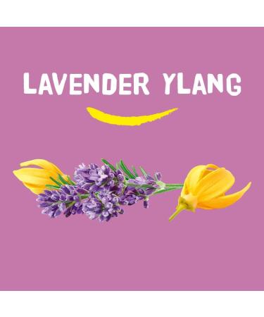 Happy Earth Barre de Douche - Pour Hommes et Femmes - Savon Douche Solide - 100% Ingr dients Naturels & V gan - Lavande Ylang - 90 gr - Buy Online on GoSupps.com