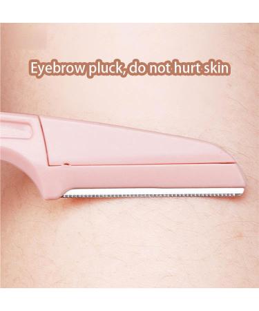 Win & Noble Folding Eyebrow Razor - Multi-Purpose Painless Facial Hair Remover & Exfoliating Dermaplaning Razor Set (3 pcs) | International Shipping Available - Buy Online on GoSupps.com