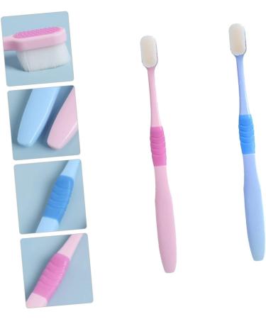 Minkissy 4-Piece Soft Handle Toothbrush Set for Adults - Ultra Soft Bristles Perfect for Sensitive Gums & Pregnant Women | International Shipping - Buy Online on GoSupps.com