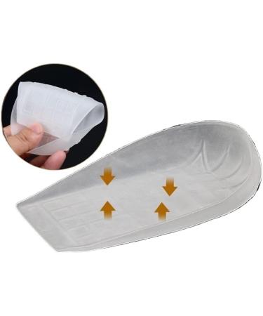 Buy X-Large SEBS Shoe Heel Pads for Men - Anti-Wear Foot Shock Absorption Comfort for Heel Spurs & Cracked Heels - White - Buy Online on GoSupps.com