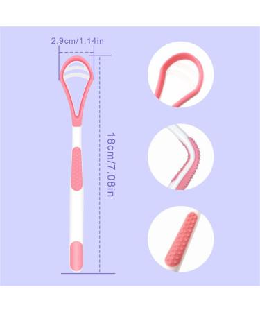 Fez Tongue Scraper Set - 5 PCs Mouth Hygiene Tool for Optimal Oral Care - Buy Online on GoSupps.com
