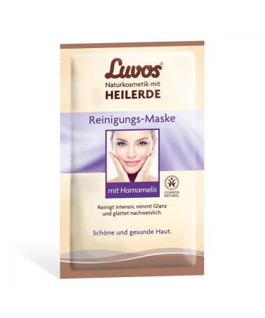 LUVOS Healing Clay Cleansing Mask Natural Cosmetics 2X7.5 ml