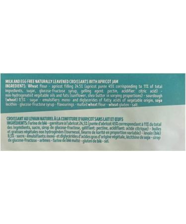 Privolat Apricot Croissants Without Milk and Eggs Croissants with Apricot Filling without Milk or Egg 290 g - Buy Online on GoSupps.com