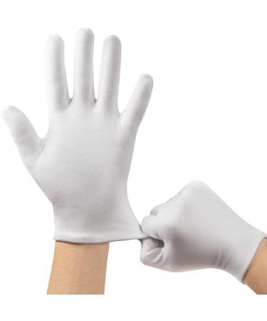 3 Pairs White Cotton Moisturizing Gloves for Bedtime Eczema Care Sleep Lotion Gloves Hand Care Rough Cracked Hand Care Gloves (3 Pairs) - Buy Online on GoSupps.com
