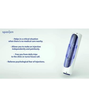 SPASILEN Auto injector for intramuscular and subcutaneous administration 3/5 ml. Injection Aid Device - Buy Online on GoSupps.com