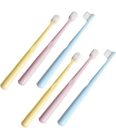 Buy Minkissy Children's Ergonomic Toothbrush - Soft Bristles Portable Travel Toothbrush for Toddlers & Adults - 1 Pack 2 Colors - Buy Online on GoSupps.com