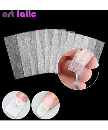 10 Pieces Fiberglass Silk Wrap Nail Extension - Nonwoven Silk Art Tool for Perfect Nails - Buy Online on GoSupps.com