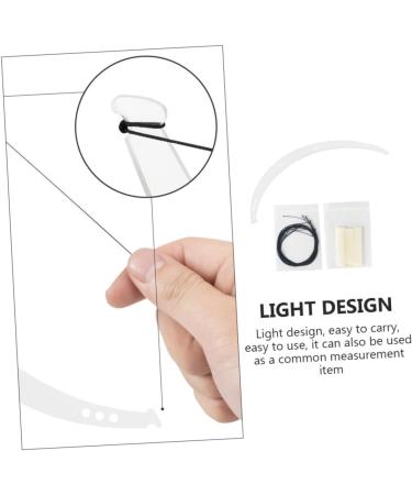 FRCOLOR 3 Sets Positioning Ruler Drawing Line Makeup Caliper Ruler Beauty Nose Bridge Ruler Eyebrow Shape 1 count (Pack of 1) As Shownx3pcs - Buy Online on GoSupps.com