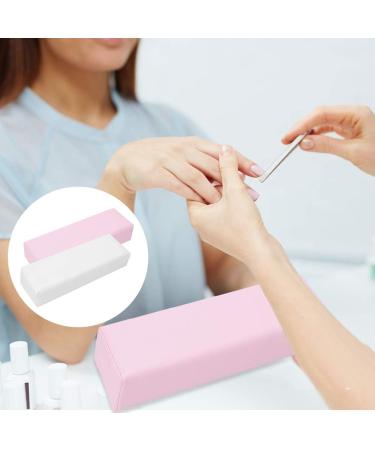 YOXIER Nail Bolster Hand Holder Cover Arm Rest Support Sharon White - Buy Online on GoSupps.com