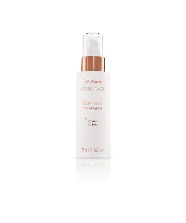 M. Asam Magic Care Overnight Treatment (50 ml) - Facial care overnight with fruit acid peeling gently effective dead skin cells helps against pigment spots pimples & folds 50 ml (1 Pack)