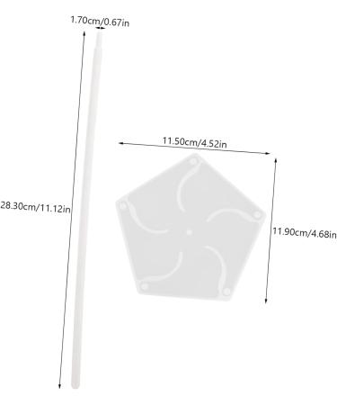 STOBOK 1 Set Silicone Mold 3D Figurine Casting Mould Resin Craft Mould Crafts DIY Mold Windmill Molds for Art Resin Molds Epoxy Decor DIY Crafts Silicone Ornaments to Rotate As Shown 28.3x1.7cm - Buy Online on GoSupps.com