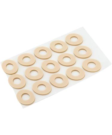 15Pcs Foot Corn Soft Callus Cushion Removal Plaster - Pain Relief for Toes, Heels, and Corns - Large Oval Shape - Buy Online on GoSupps.com
