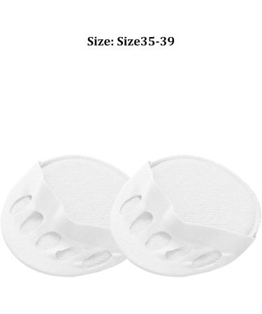 Forefoot Pads for High Heels - Honeycomb Fabric Five Toe Socks for Women - 3 Pairs in Black White Gray Comfort and Style for Summer - Buy Online on GoSupps.com