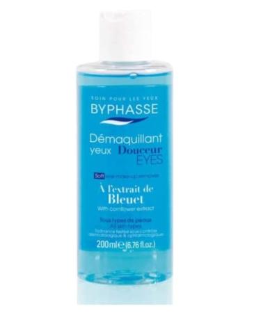 Byphasse LOT OF 2 - Gentle eye make-up remover with cornflower extract - 200 ml - All skin types