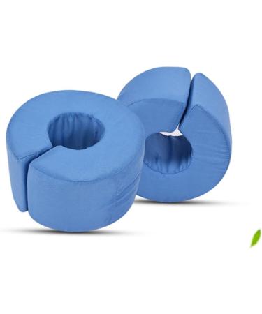 Healeved 2pcs Pad Sponge Mats for Floors Hand Sponge Pad Prone-head Floor Pillow Bedsore Mat Rest Bolster Mat Sponge Mattress Topper Foam Ankle Pillow Twin Pillow Baby Pillow Foot mediumx2pcs Bluex2pcs - Buy Online on GoSupps.com
