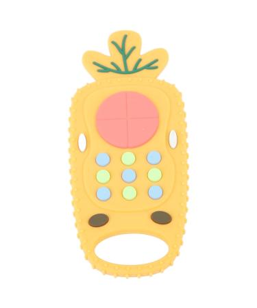 Pineapple Teething Toy - Silicone Remote Control Teether for Boys and Girls - Buy Online on GoSupps.com