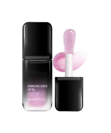 Color Changing Lip Polish Magic Color Changing Nourishing Lip Oil 5ml Shiny Long Lasting Liquid Lipstick and Lip Gloss for Women for Repair and Care