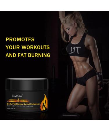 Hot Cream Sweat Enhancer - Cellulite Workout Cream for Abdomen & Buttocks - Firming & Slimming Cream for Women & Men - Buy Online on GoSupps.com