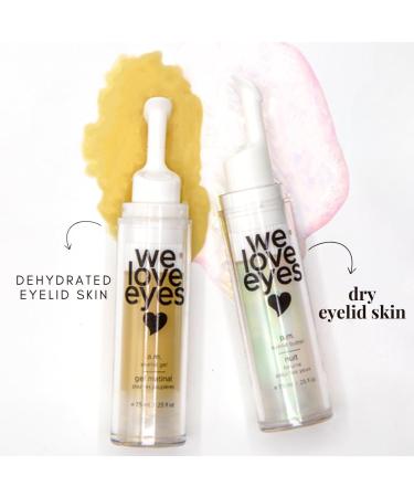 We Love Eyes A.M. Eyelid Gel - Reduce Puffiness Fine Lines & Under Eye Bags with Vegan Botanical Formula - Buy Online on GoSupps.com