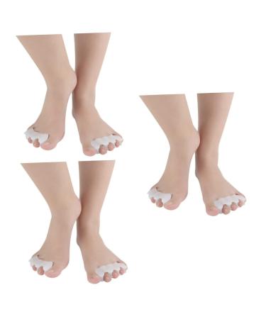 NOLITOY 3 Pairs Alignment Bunion Seperator Bunion Spacers