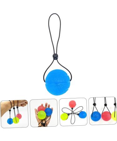 Therapeutic Hand Balls for Stress Relief - BUIFULSIC Squeeze Finger Grip Balls - Decompression Hand Therapy - 20x5cm Blue - Buy Online on GoSupps.com