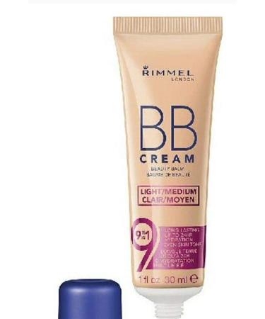 Rimmel London 9-in-1 BB Cream Long Lasting SPF 15 - Light Medium - Buy Online on GoSupps.com