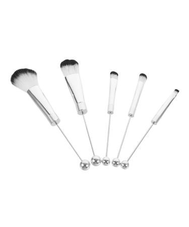 Cosmetics Brush 1 Set Makeup Brush Set Foundation Brush Blush Brush Eyeshadow Female Makeup Cosmetic Eye Brush Applicator Makeup Brush Miss Beauty Tools Major 15.50X2.00X1.00CM Silver