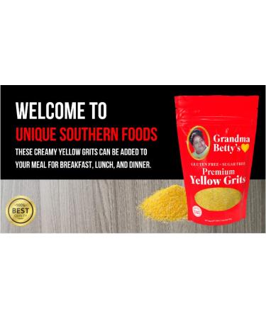 Grandma Betty's Premium Yellow Grits - Buy Online on GoSupps.com