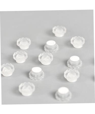  minkissy Minkissy 120 Pieces Eyelash Glue Cup Lash Glue Cups Lash Artist Supplies Glue Cup for Lashes Eyelash Glue Cup Container for Eyelash Glue Glue Cup for Eyelash Extensions Plastic Transparent - Buy Online on GoSupps.com