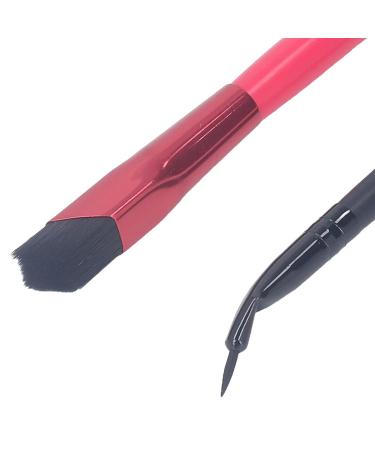 Shop Bent Brush - Portable Brow Brush with Nylon Hair for Women | Perfect Makeup Tool for Home & Travel - Buy Online on GoSupps.com
