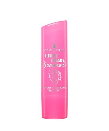 Essence Ready Steady Summer!Color Changing Lipbalm No. 02 Wake Up An Work Out Contents: 3.9g lip care stick with light protection factor 20. Color change of pink in red. Lip care stick