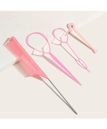KQNM Haarhilfen 4er-Set Haarflechtwerkzeuge & Dutt-Styler f r perfektes Haarstyling | Internationaler Versand - Buy Online on GoSupps.com