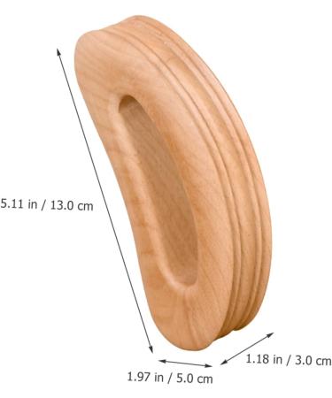 Beavorty Wooden Manual Massage Roller | Neck & Shoulder Fatigue Relief Device | Best Body Massage Tool for Home Use - Buy Online on GoSupps.com