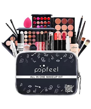 Pure Vie Multi-Purpose Makeup Kit - Eyeshadow Concealer Lip Gloss & More | Sleek Powder Palette with Rich Colors | International Shipping - Buy Online on GoSupps.com