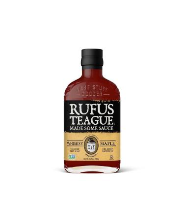 Rufus Teague Sauce BBQ Whiskey Maple 432g Sauce barbecue sucr e-fum e au sirop d rable & whiskey Pour ribs burgers & BBQ Cadeau homme gourmet