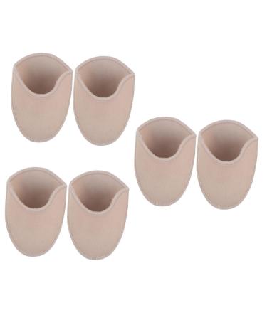 Gatuida 3 Pairs Toe Cover Pointe Ballet Toe Cushion Ballet Turning Shoes Dance Paws Pad Lyrical Shoes Half Sole Ballet Toe Guard Womens High Heel Shoes Miss High Heels Top Cover