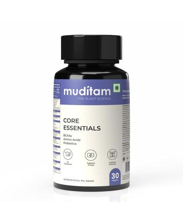 Muditam Ayurveda Core Essentials 60 Tablets | Daily Herbal & Multivitamin Supplement | Ayurvedic Inspired Formula | General Wellness & Lifestyle Support (1)