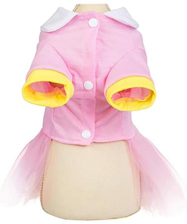 Luxury Pink Dog Dress for Puppies - Tutu Rock Wedding Clothing for Little Dogs - Buy Online on GoSupps.com