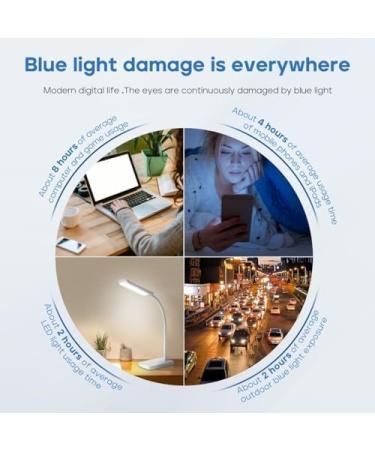 Blue Light Glasses for Men | Semi Rimless Rectangular Gaming Eyeglasses | UV400 Anti-Glare Protection | Comfortable Black Metal Style - Buy Online on GoSupps.com