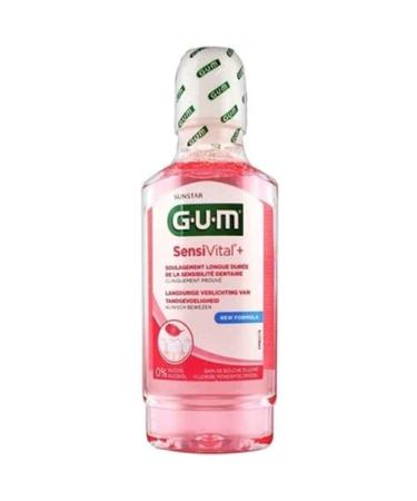 Sunstar iberia 6080 Gum SENSIVITAL + COLOR 500 ml. For daily use Black Standard