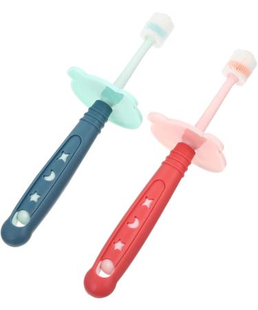 Buy TOVINANNA 6 Pack Silicone Baby Toothbrush | 360 Children s Travel Toothbrush for Oral Care - Buy Online on GoSupps.com
